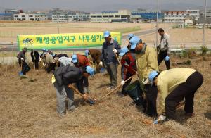 산림청, 북한 개성공업지구에「한반도 평화·번영의 숲」나무심기 행사 가져 이미지1