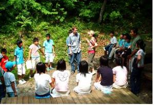 검마산자연휴양림에서 두 번째로 열리는  따뜻한 영어캠프