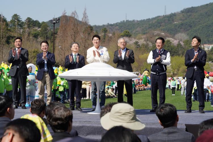 남성현 산림청장, 2024 순천만국가정원 개막식 참석