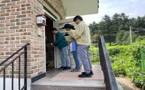 국립수목원, 산사태 재난 대비 주민대피훈련 실시