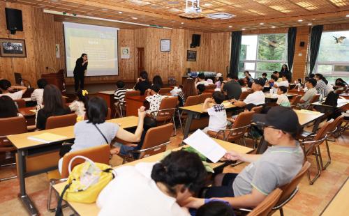 잔디의 중요성, 경남 진주 어린이와 함께 공유하다!