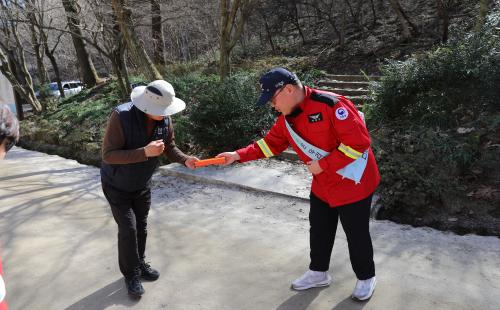 익산산림항공관리소, 봄철 산불기간 산불방지 캠페인 실시
